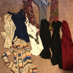 Lot of small (one medium) brand name clothes